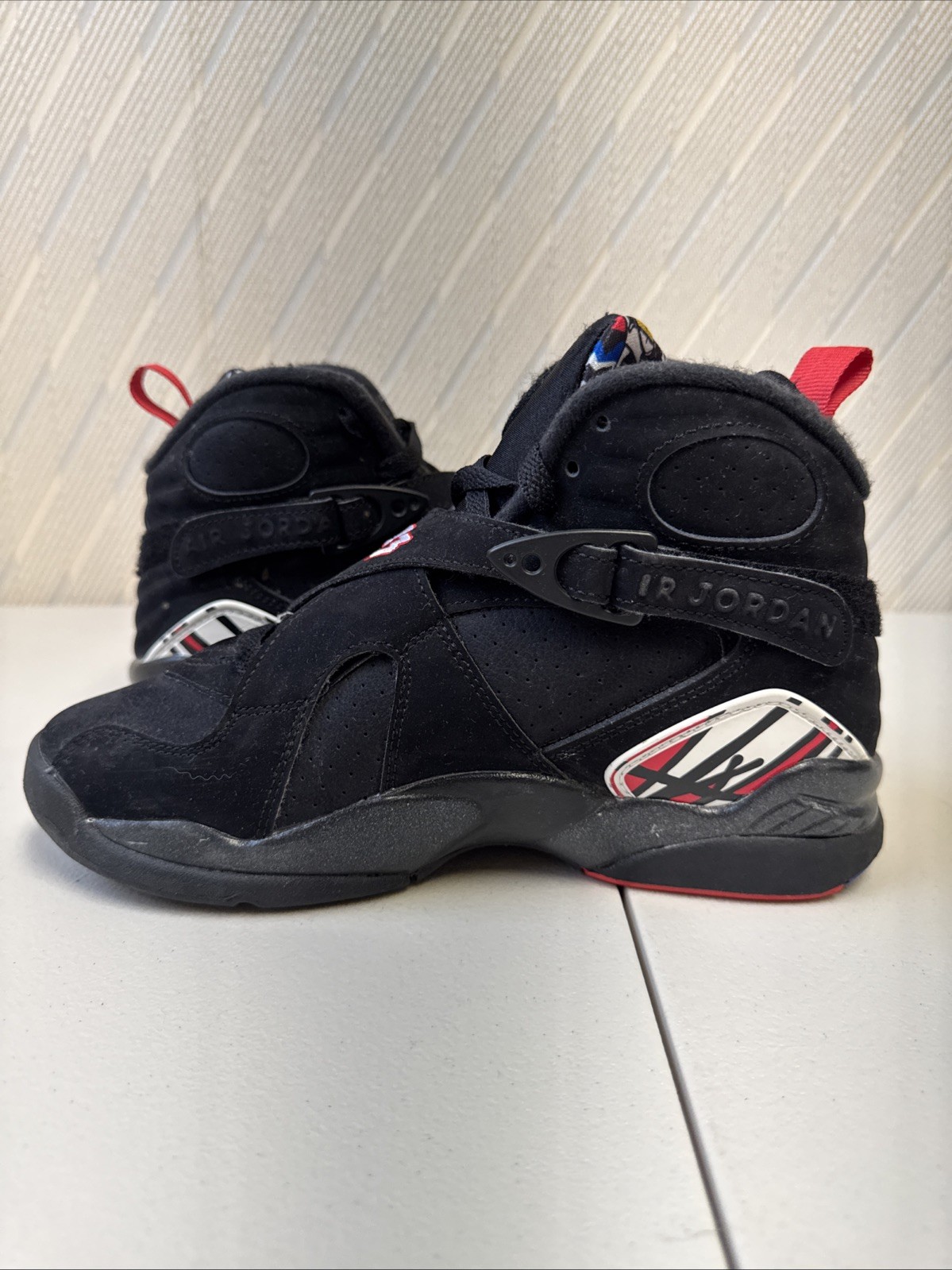 Nike Air Jordan 8 Retro GS Playoffs 2023 US 5.5Y 305368-062 thumbnail 4