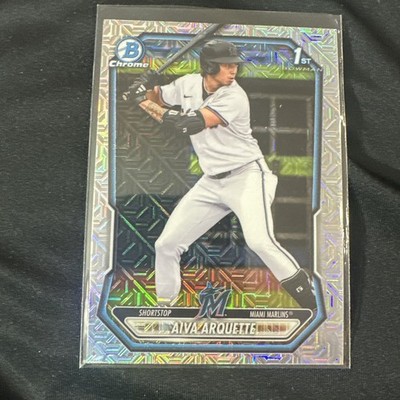 2026 Bowman - Avia Arquette 1st Bowman Mojo Refractor - Marlins #BCP-40