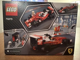 LEGO SPEED CHAMPIONS: Scuderia Ferrari SF16-H (75879) New Sealed Box Worn