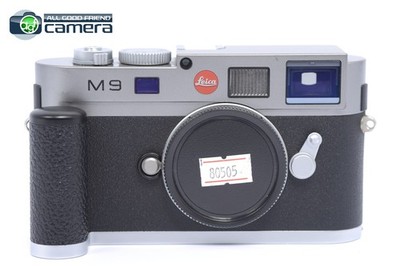 完動品 訳有 Leica M9 スチールグレー レンジファインダーデジタルカメラ Leica M9 Digital Rangefinder Camera Steel Grey Shutter Count 3120