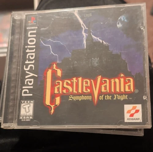 Konami Castlevania: Symphony of the Night PS1 NTSC 1997 Manual Case Inserts
