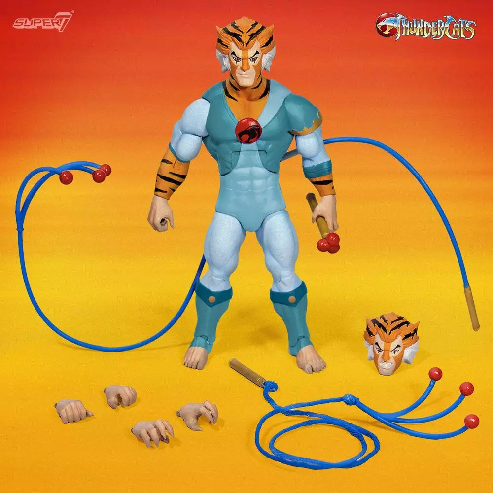 Thundercats Ultimates Super7 Tygra figurine articulee de 18 cm