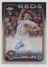 2024 Topps Chrome Update Auto Refractor 53/499 Connor Phillips #AC-CP Auto 11s9