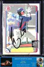 2015 Bowman *Erik Gonzalez **Card #BP48** AUTO