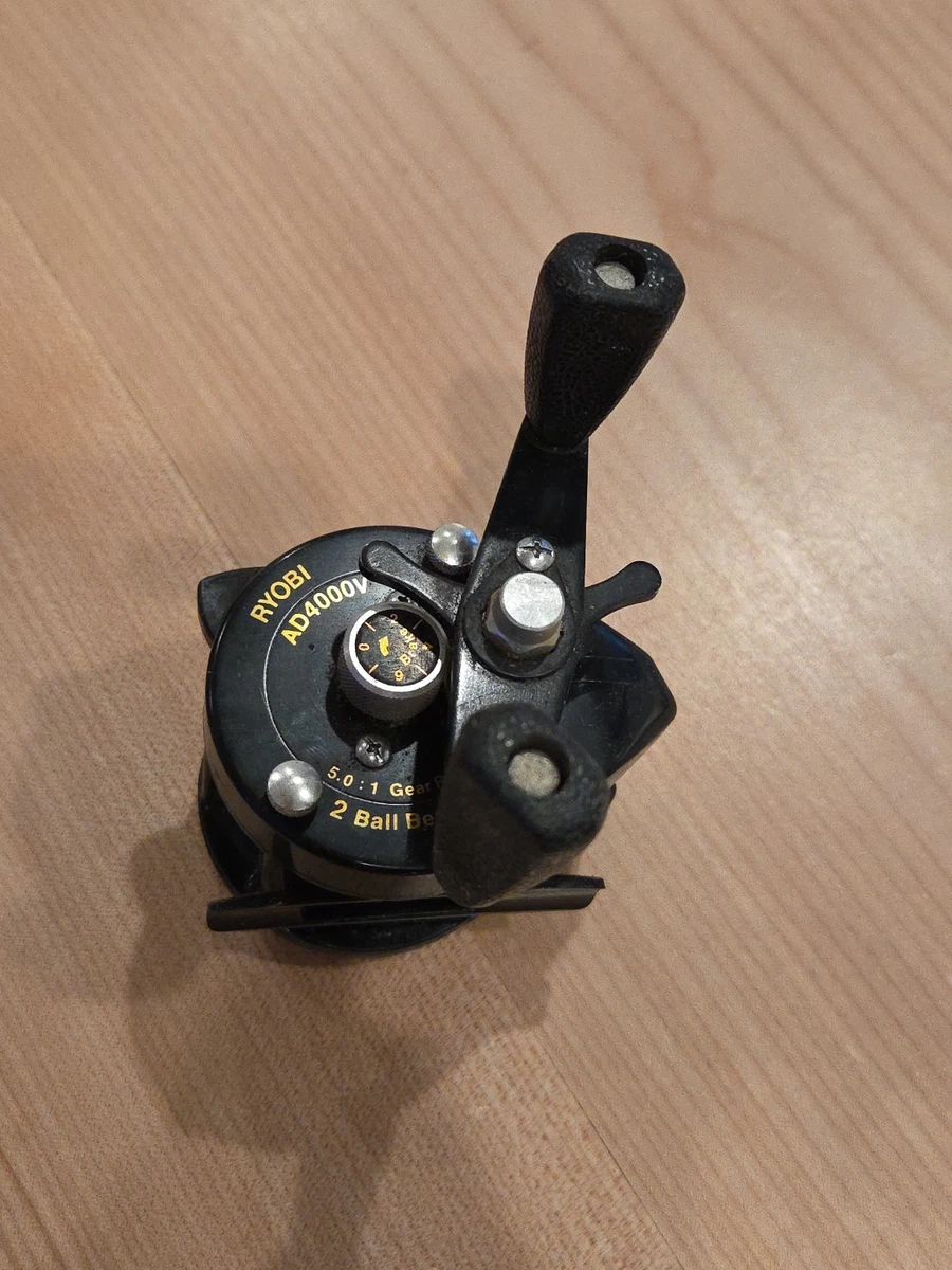 Moulinet Toupie Vintage Ryobi DP5 – Surf Graphite – Fabriqué Au Japon – Neuf En Boîte