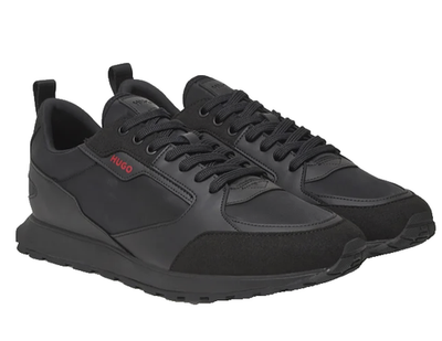 HUGO BOSS SHOES MEN BLACK ICELIN RUNN PUMF N 50536568003 | eBay display picture 1