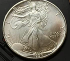 1990 Silver American Eagle Dollar 1oz fine silver