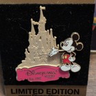 Disney Disneyland Resort Paris Mickey Mouse Castle 2009 Limited Edition Pin — photo 2
