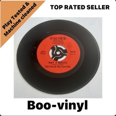 Tim Tam And The Turn Ons Wait A Minute Northern Soul 7  Vinyl Record VG+ / M