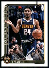 2025-26 Topps #107 Jalen Pickett Denver Nuggets 53353