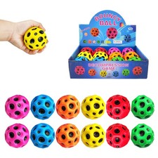12 PCS Large Bouncy Ball, Colorful Big Super Bounce Toy,Extreme High Bouncing...