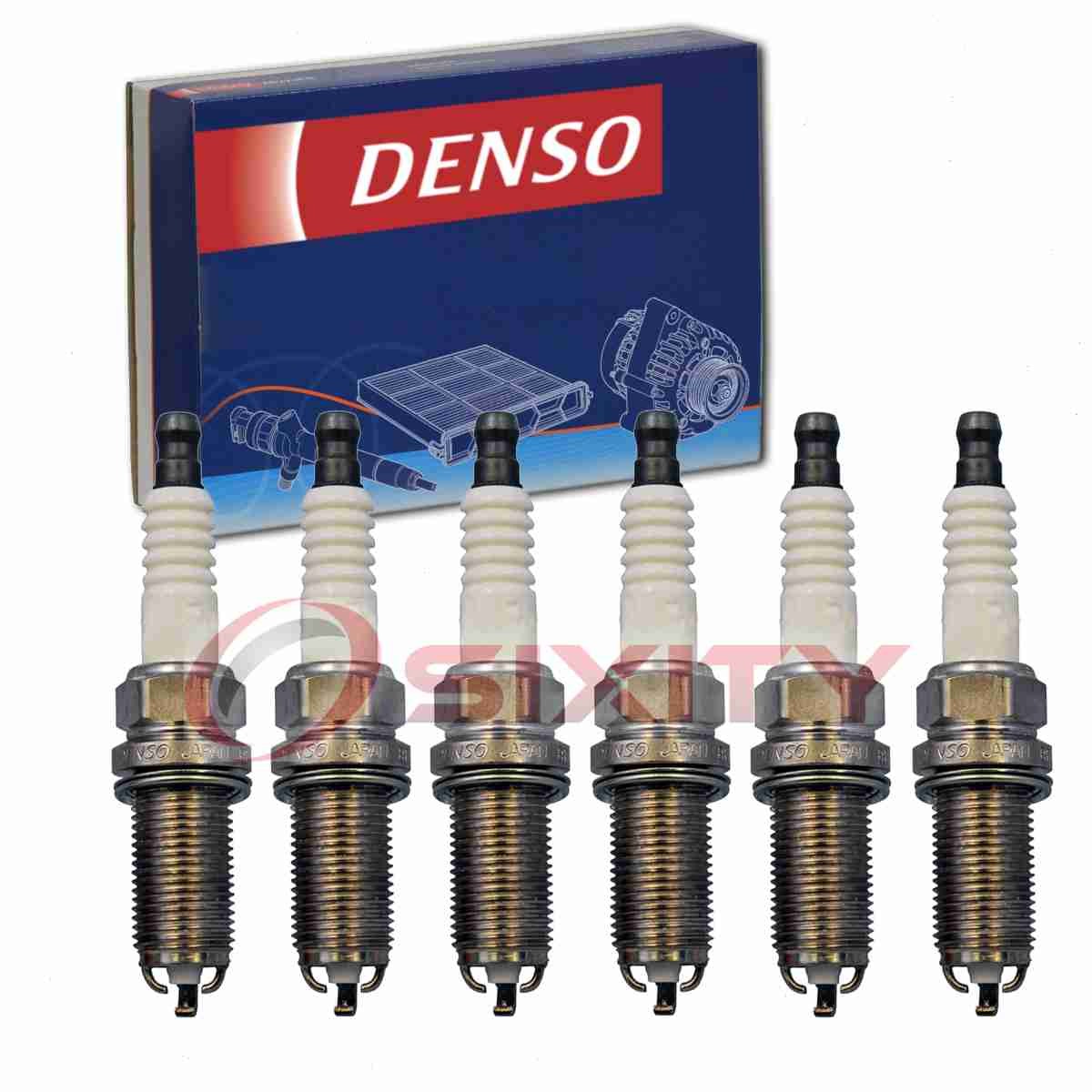 6 pc Denso Spark Plugs for 2016-2017 Toyota Tacoma 3.5L V6 Ignition bb