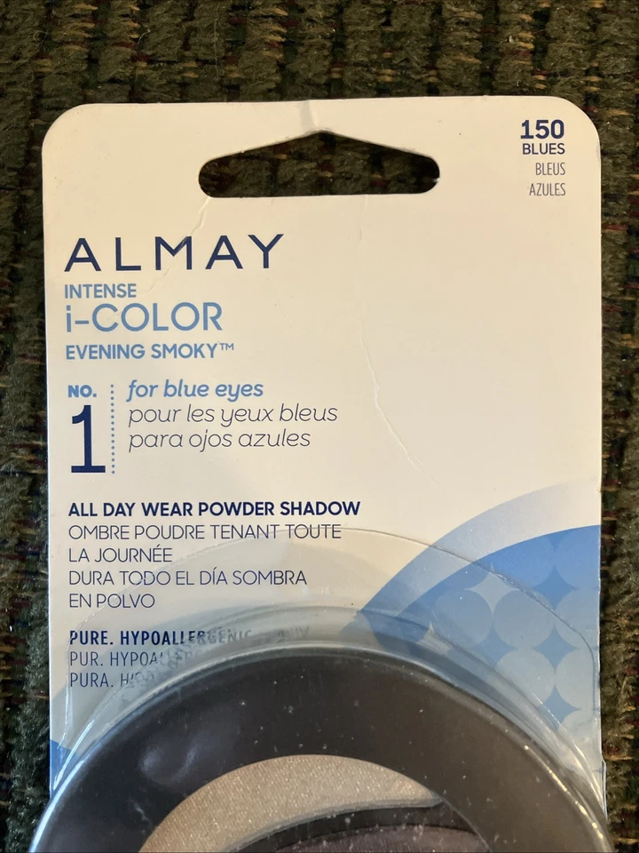 New Almay Intense i-Color Evening Smokey Eye Shadow Trio 150 Blues - Image 2 of 4