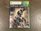 Captain America Super Soldier  Microsoft Xbox 360 - No Manual Water Damaged Case