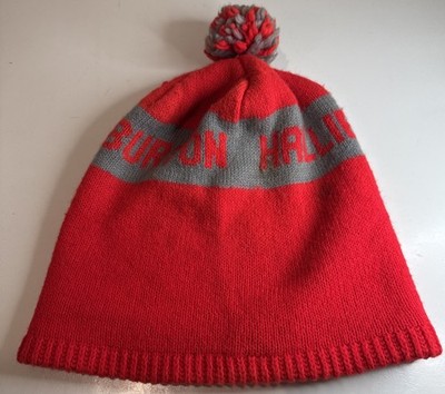 Vintage Halliburton Oil Co Beanie Hat Cap / Oilfield / Oil Gas Energy