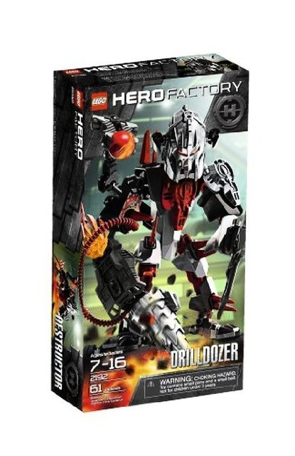lego hero factory drilldozer
