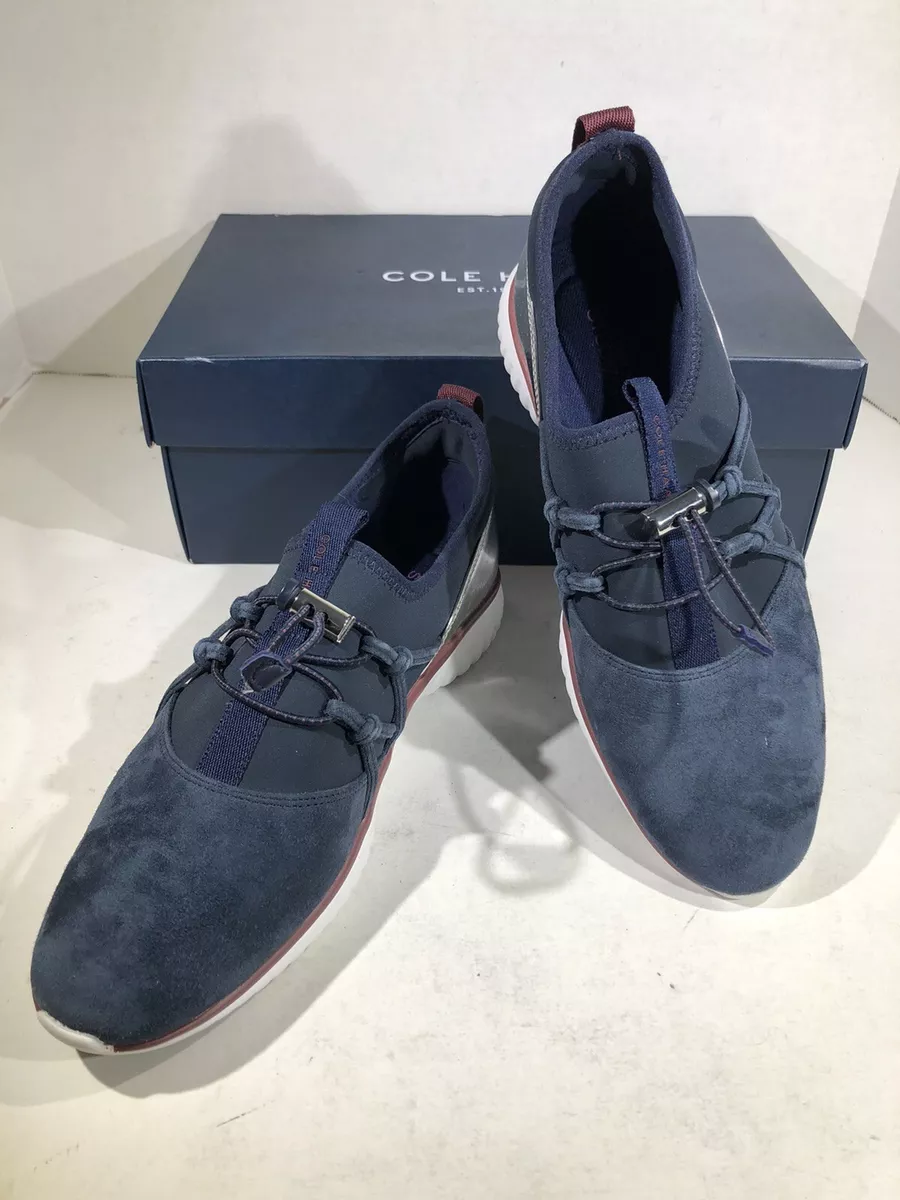 Cole Haan Studiogrand Freedom Women s Size 7 Blue Leather Sneakers