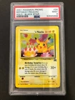 2001 Birthday Promo Pikachu Holo Black Star PSA 9 #24 Yellow SWIRL Pokemon Card