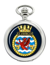 HMS Glamorgan Royal Navy Pocket Watch