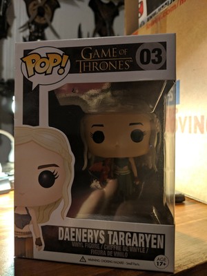 daenerys targaryen red dragon pop