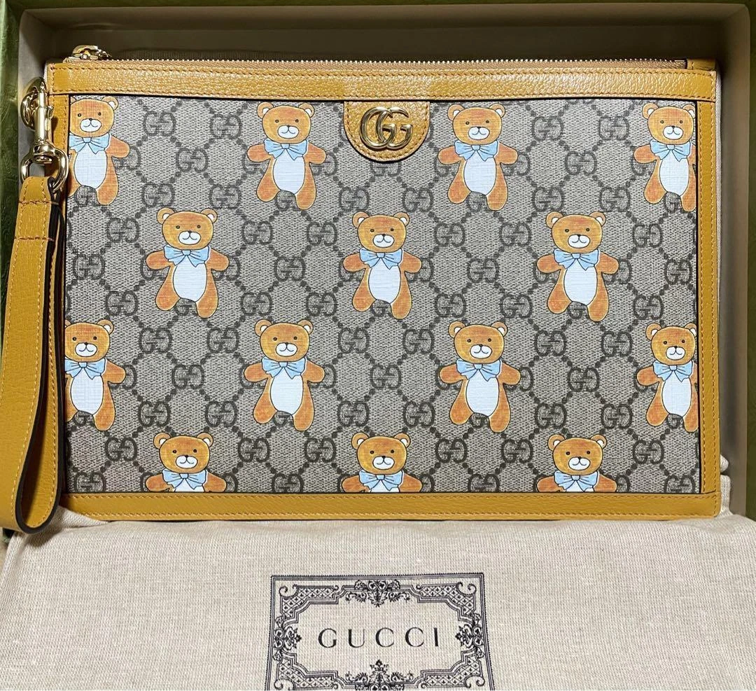 Gucci bag with teddy bear Clearance