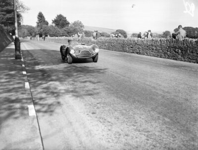 Reg Parnell, Aston Martin DB3S 1953 Old Motor Racing Photo 1