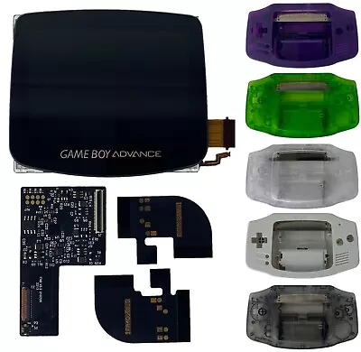 FunnyPlaying Gameboy Advance Laminated ITA TFT Backlight Kit with Shell GBA AGB
