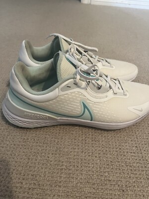 Nike React Infinity Pro 2 White Green Golf Shoes Sneakers DJ5593-100 Size 12.5