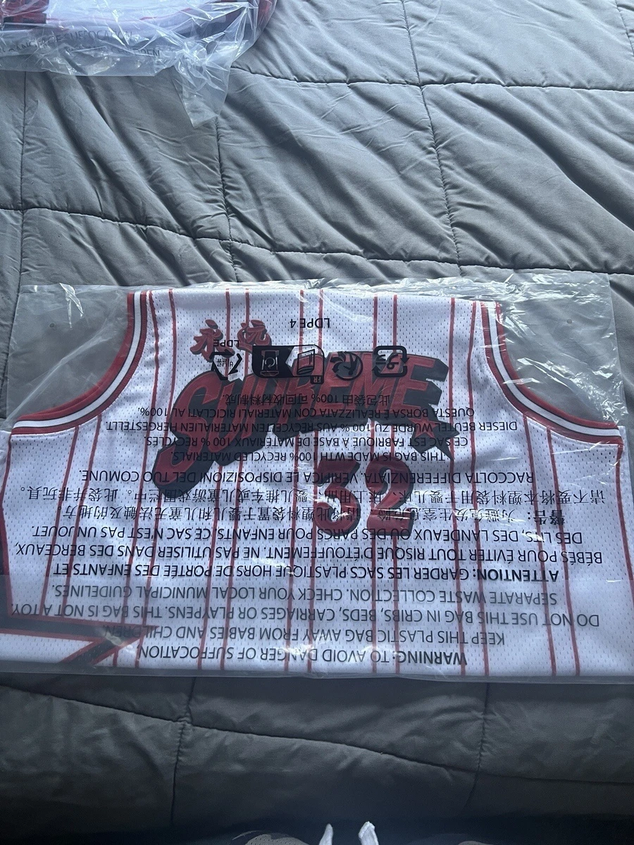 Supreme Star Basketball Jersey SS24 Size XL White Brand New Fast