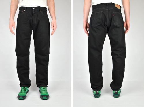 Levis 517 02 Vintage 90s Mens Relaxed Black Denim Jeans Size W 33 L 32 |  eBay