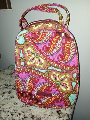 NEW Vera Bradley Lunch Bunch Bag Insulated 11'' x 8'' Microfiber RESORT MEDALLION