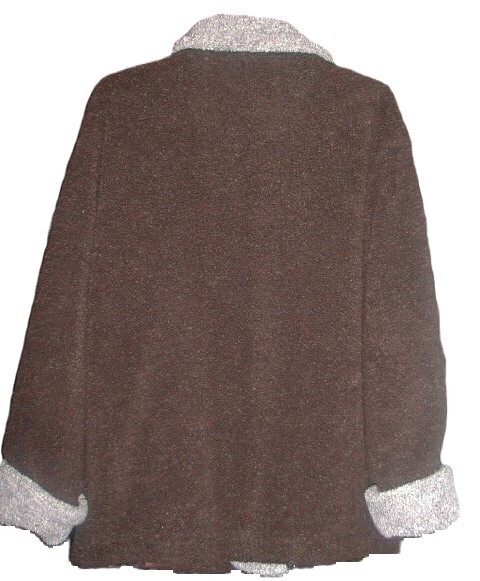 Basic Editions Heavy Button-Up Sherpa Oversized F… - image 5