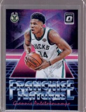 GIANNIS ANTETOKOUNMPO 2018-19 Donruss Optic Franchise Features Pink Holo #10/25