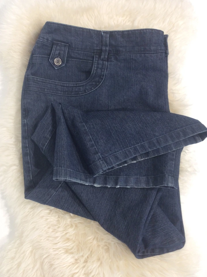 Pantalones de mezclilla elásticos sobre la bota CJ Banks para mujer talla 24 W RN#103429 Foto 3 de 4