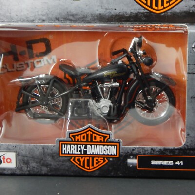 Harley Davidson Motorcycle 28 JDH Twin Cam Maisto Toy H-D Custom