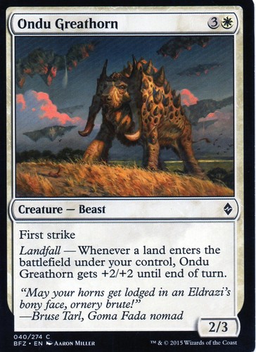 Tarjetas coleccionables individuales de Zendikar 2009 y Battle for Zendikar 2015 de Magic The Gathering - Imagen 26 de 127
