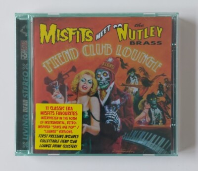 Misfits Meet The Nutley Brass   Fiend Club Lounge CD + Bierdeckel - Ryko 2005