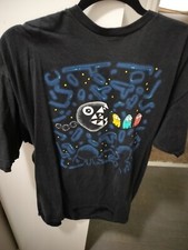 Pac Man Super Mario Brothers XL Shirt Nintendo Tee Fury Mash Up