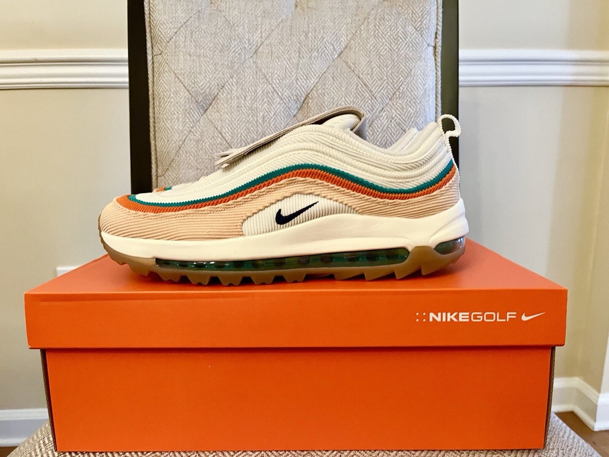Nike golfAir Max97 g nrgエアマックスナイキゴルフ24 NIKEナイキ Air Max 97 G NRG ゴルフシューズ ゼブラ柄 (Nike