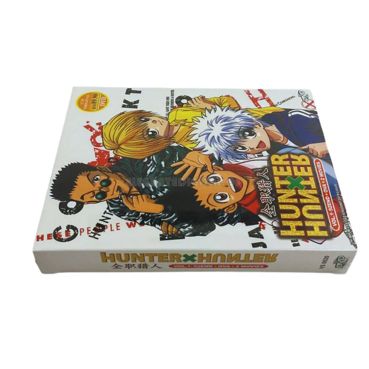 Hunter x Hunter 1999 Complete 92 Episodes + OVA & 2 Movies DVD