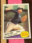 1985 TOPPS #7 NOLAN RYAN RECORD BREAKER ASTROS HOF NMMT VINTAGE BASEBALL CARD!