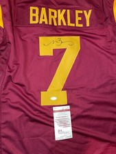 Matt Barkley Signed Custom USC Trojans Jersey JSA COA