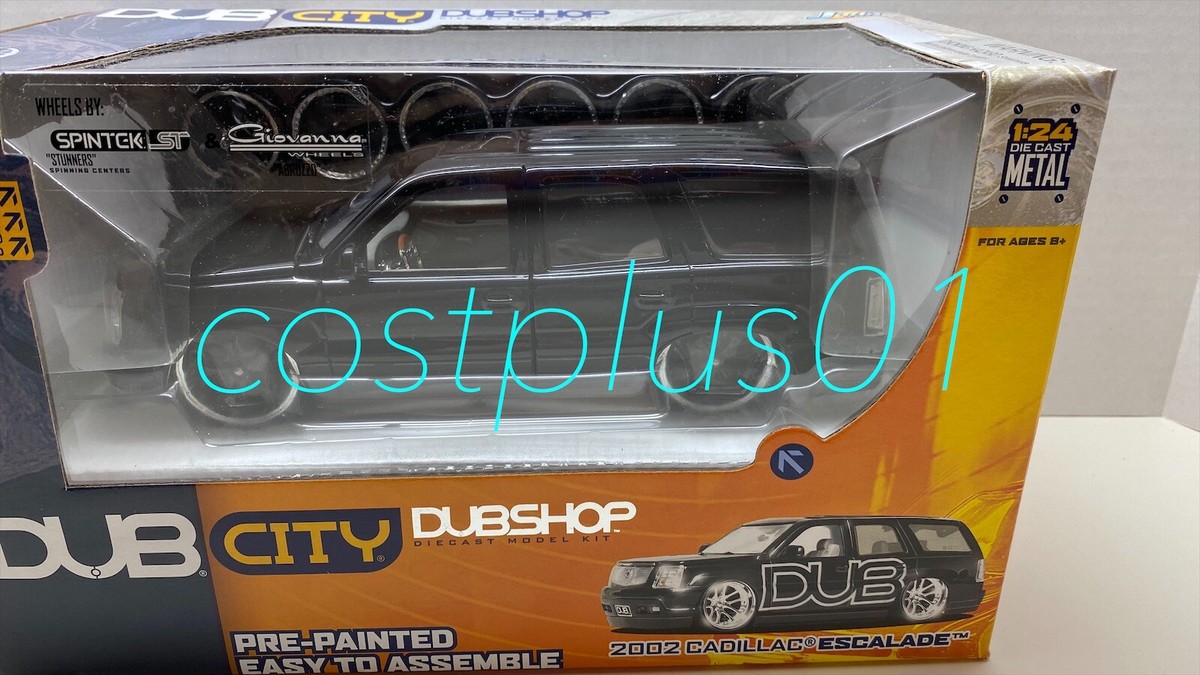 ミニカー 2002 CADILLAC ESCALADE DAB CITY JADA - DUB CITY - LOWERED 2002 CADILLAC ESCALADE - 1/64