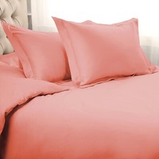 1500 Thread Count Egyptian Cotton Solid Breathable Duvet Cover Set  Pillow Sham