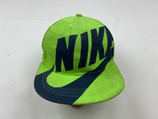 Nike SB Hat Cap Snapback Youth Green Blue Adjustable Skateboard Kids Boys Swoosh
