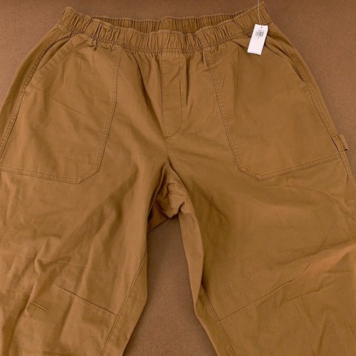 Old Navy Women's Size XL Brown High-Waisted Pull On Pulla Utility Pants NWT - 第 6/13 張圖片