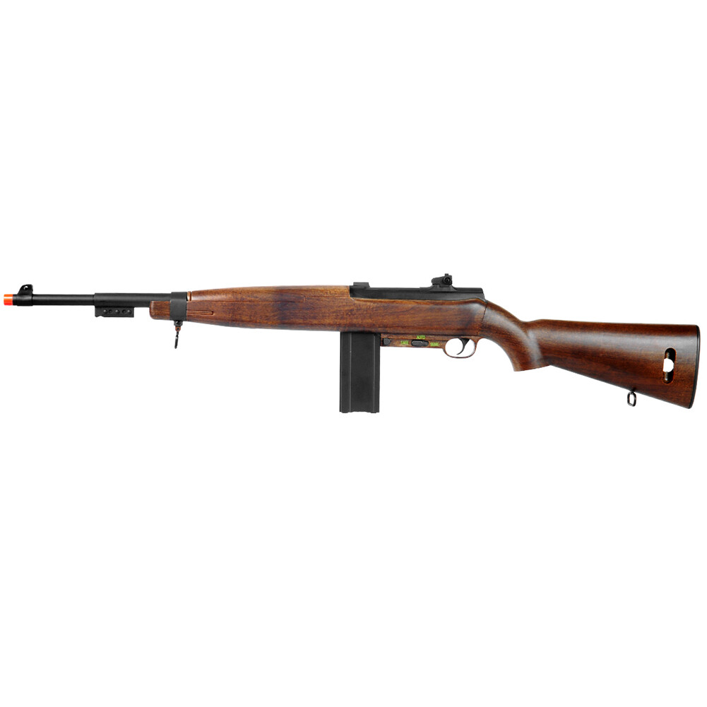 WELL WWII M1 Carbine Electric Airsoft Rifle Replica AEG Fake Wood