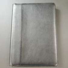 Bosca Black Nappa Vitello Deluxe Zip Around Portfolio Organizer #972 100