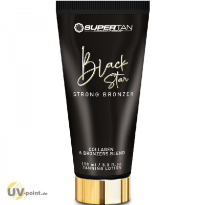 SuperTan USA BLACK STAR multi-bronzer 150ml Solarium Kosmetik Bräunungslotion