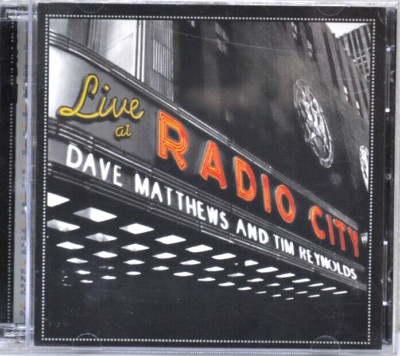 Dave Matthews & Tim Reynolds - Live at Radio City - 2 CD Set